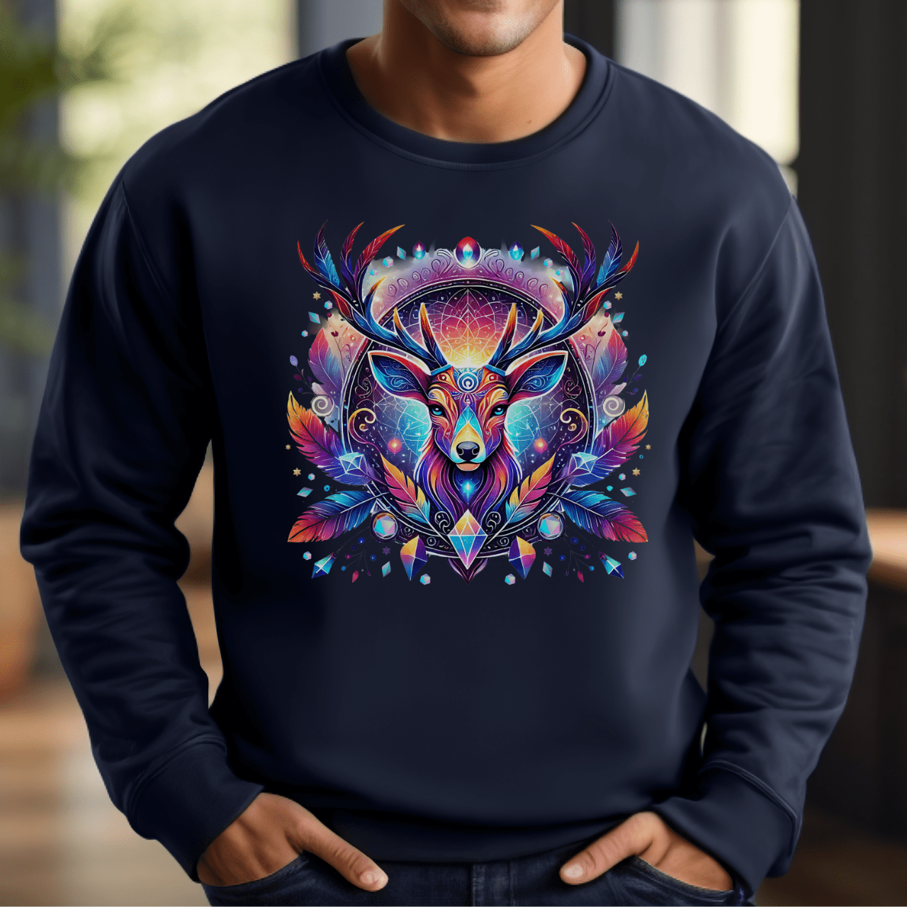 Mystic Deer - Unisex Sweatshirt