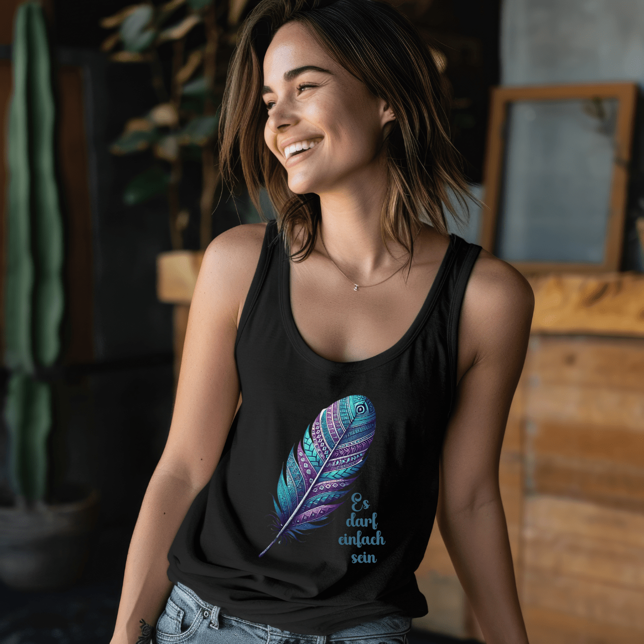 Boho Feder - Unisex Tank Top