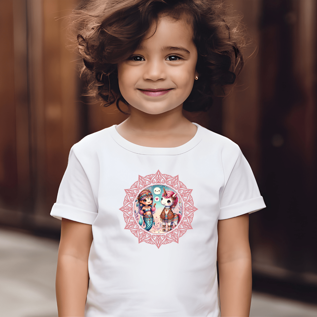 Mermaids & Unicorns - Kids T-Shirt