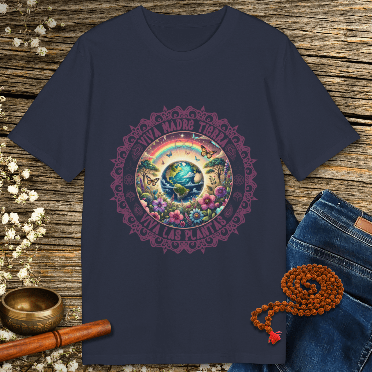 Viva Madre Tierra - Organic Unisex T-Shirt