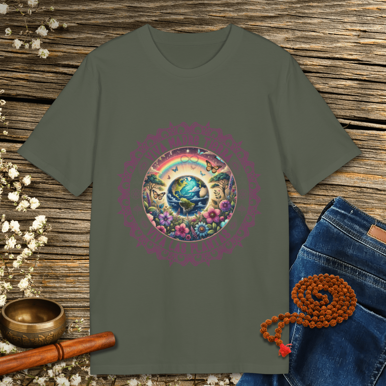 Viva Madre Tierra - Organic Unisex T-Shirt