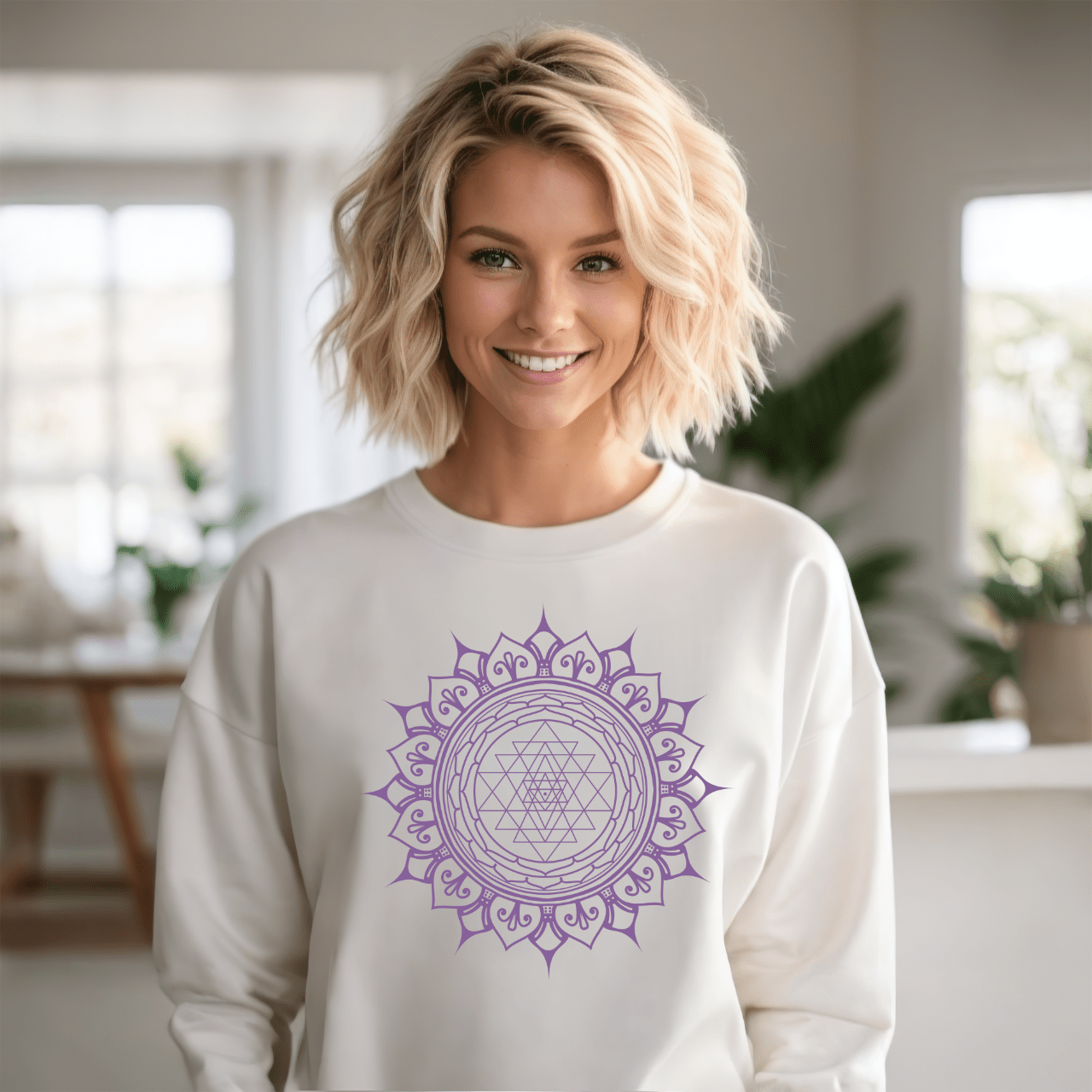 Sri Yantra Mandala - Unisex Sweatshirt