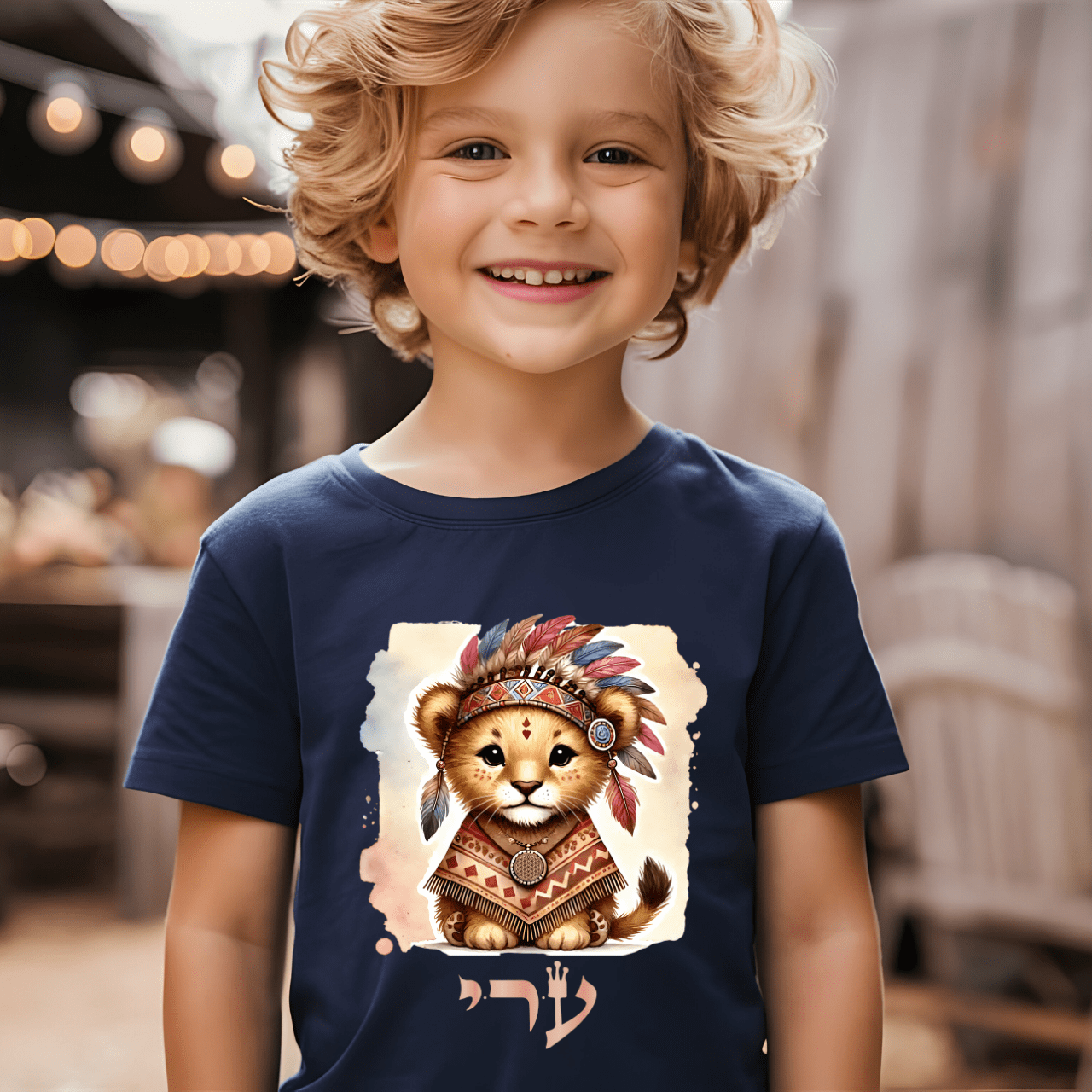 72 Names of God for Kids - No. 46: 100% Certainty - Ayin Resh Yud - Kids T-Shirt