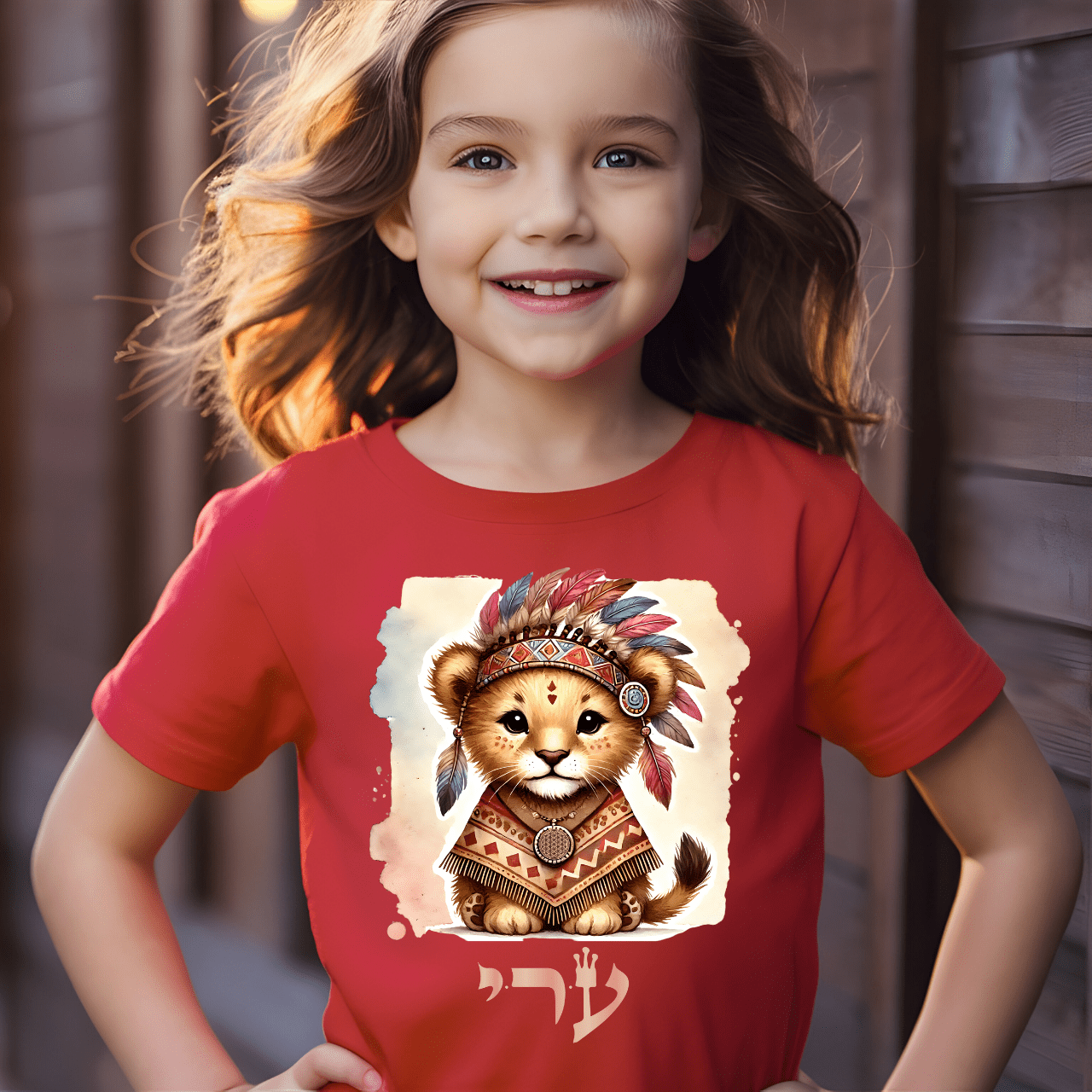 72 Names of God for Kids - No. 46: 100% Certainty - Ayin Resh Yud - Kids T-Shirt