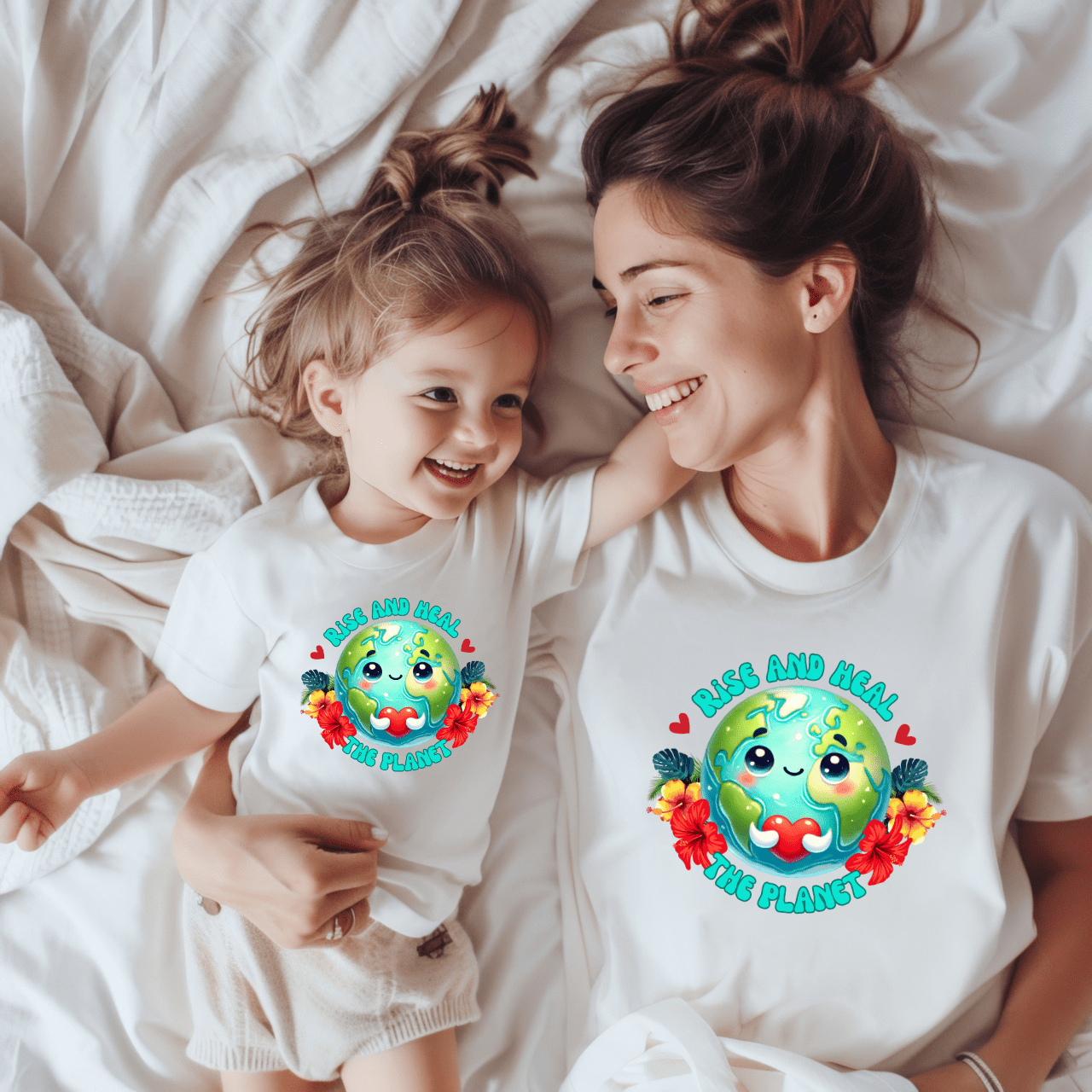 Erhebe dich und heile den Planeten - Frauen T-Shirt