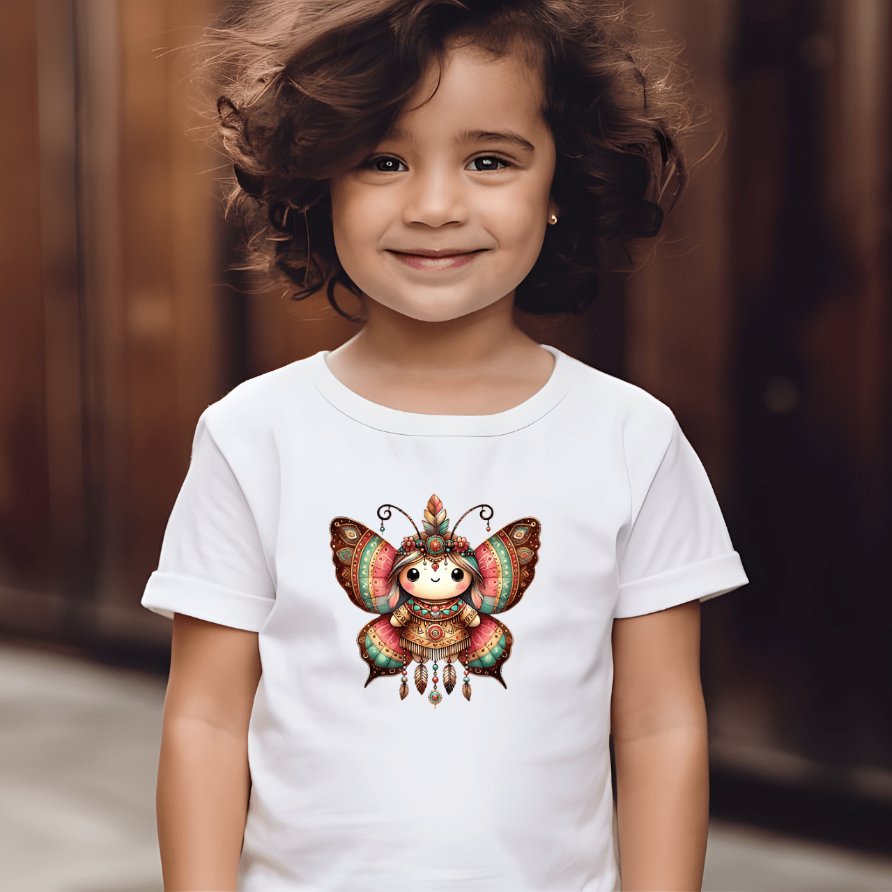 Cute Butterfly - Kids T-Shirt