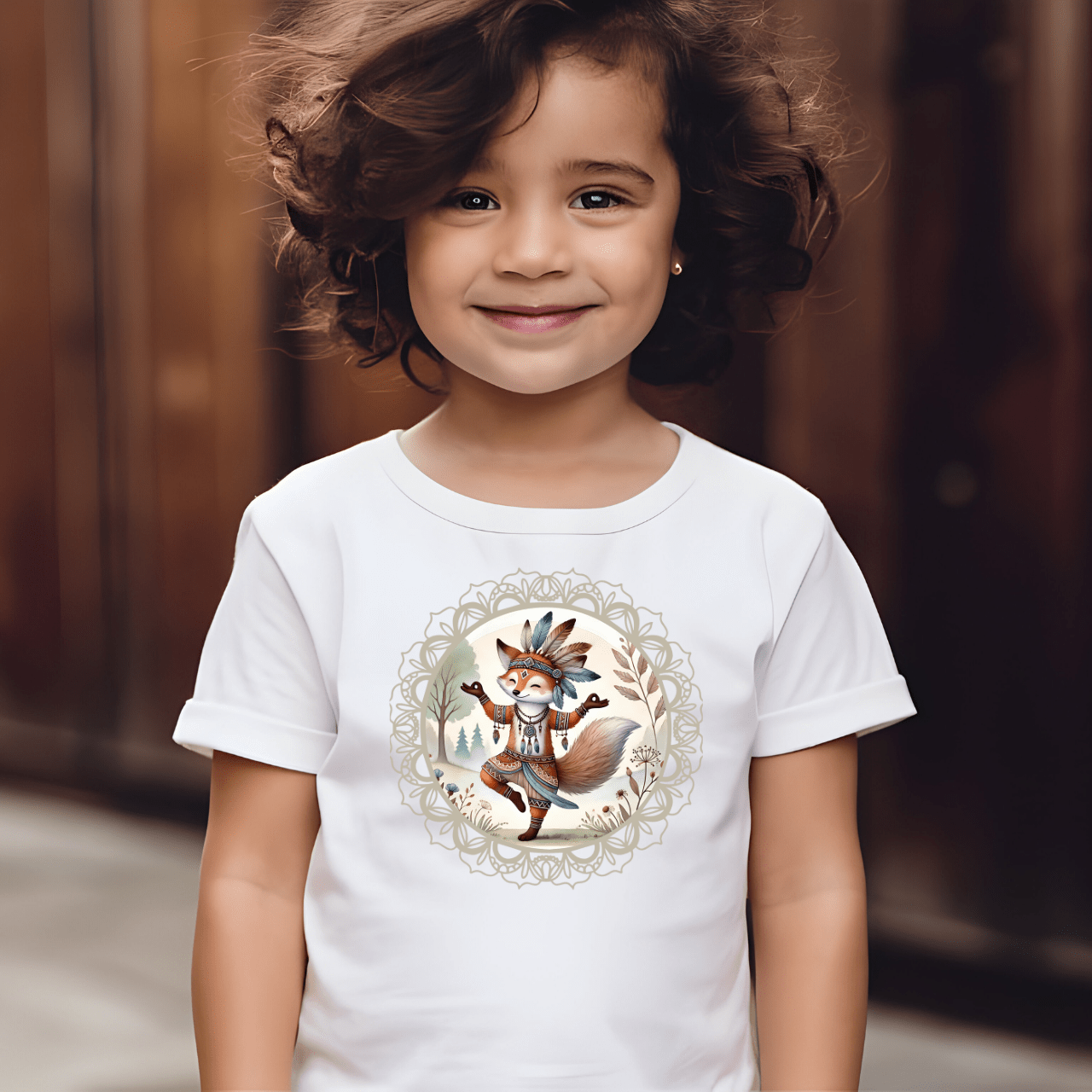 Dancing Fox - Kids T-Shirt