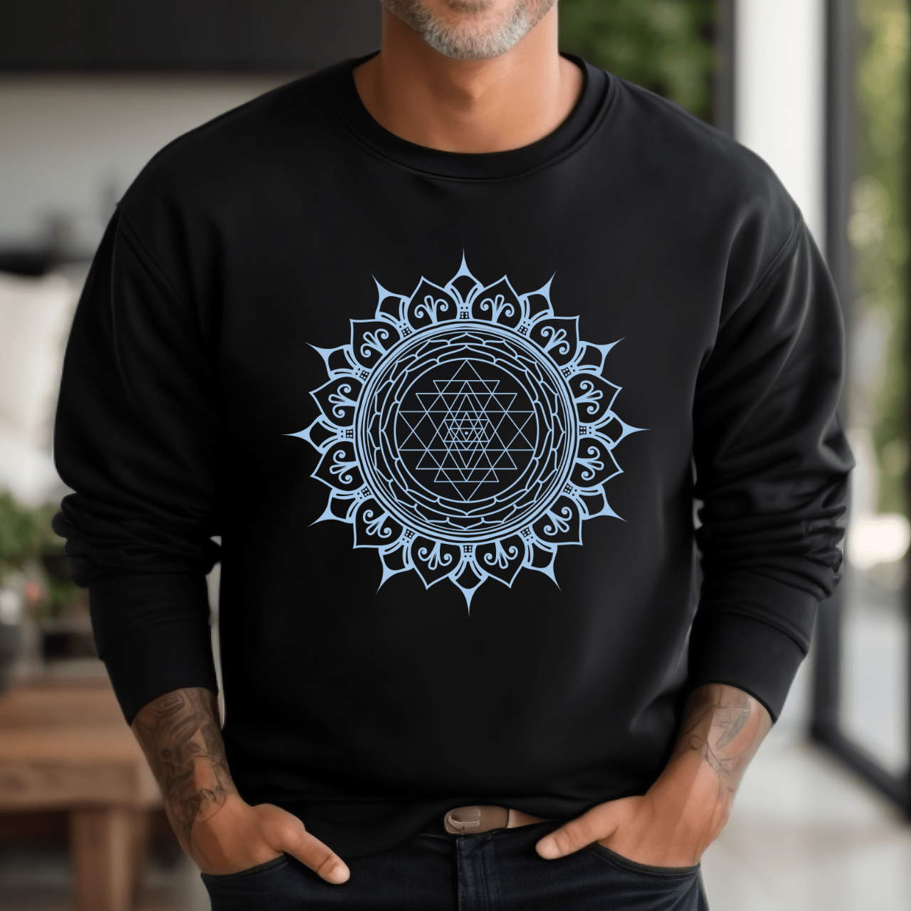 Sri Yantra Mandala - Unisex Sweatshirt