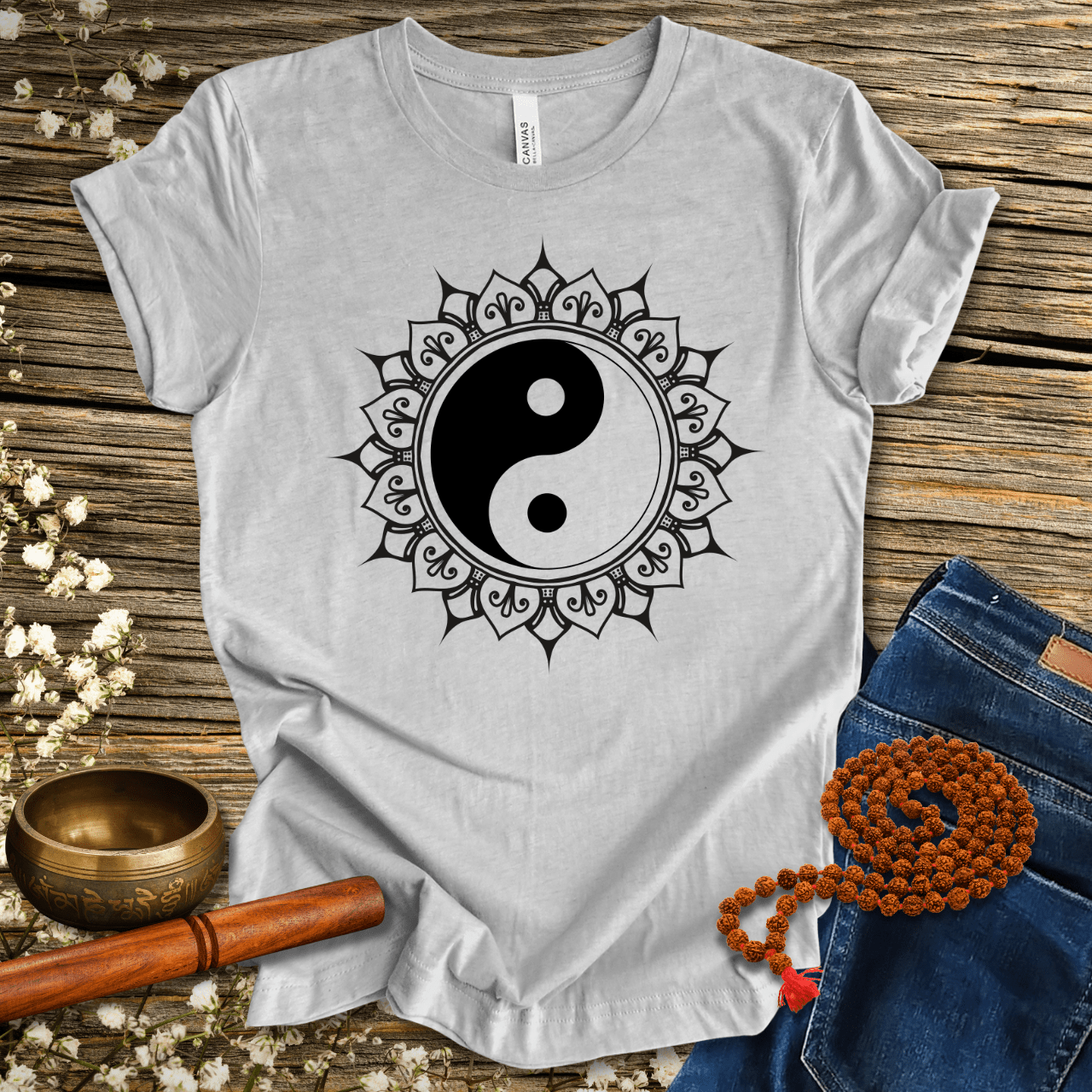 Yin Yang Mandala - Unisex T-Shirt