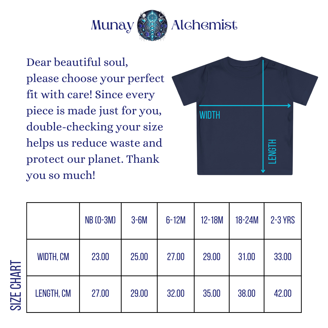 72 Names of God for Babys - No. 46 Absolute Trust - Ayin Resh Yud - Organic Baby T-Shirt