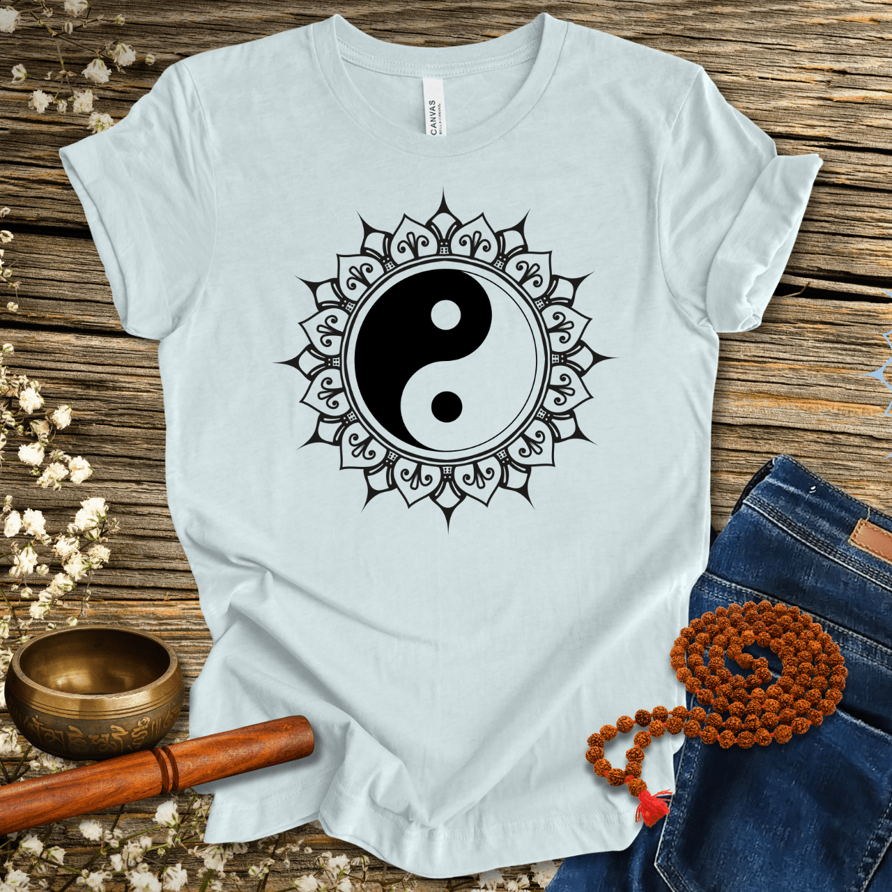 Yin Yang Mandala - Unisex T-Shirt
