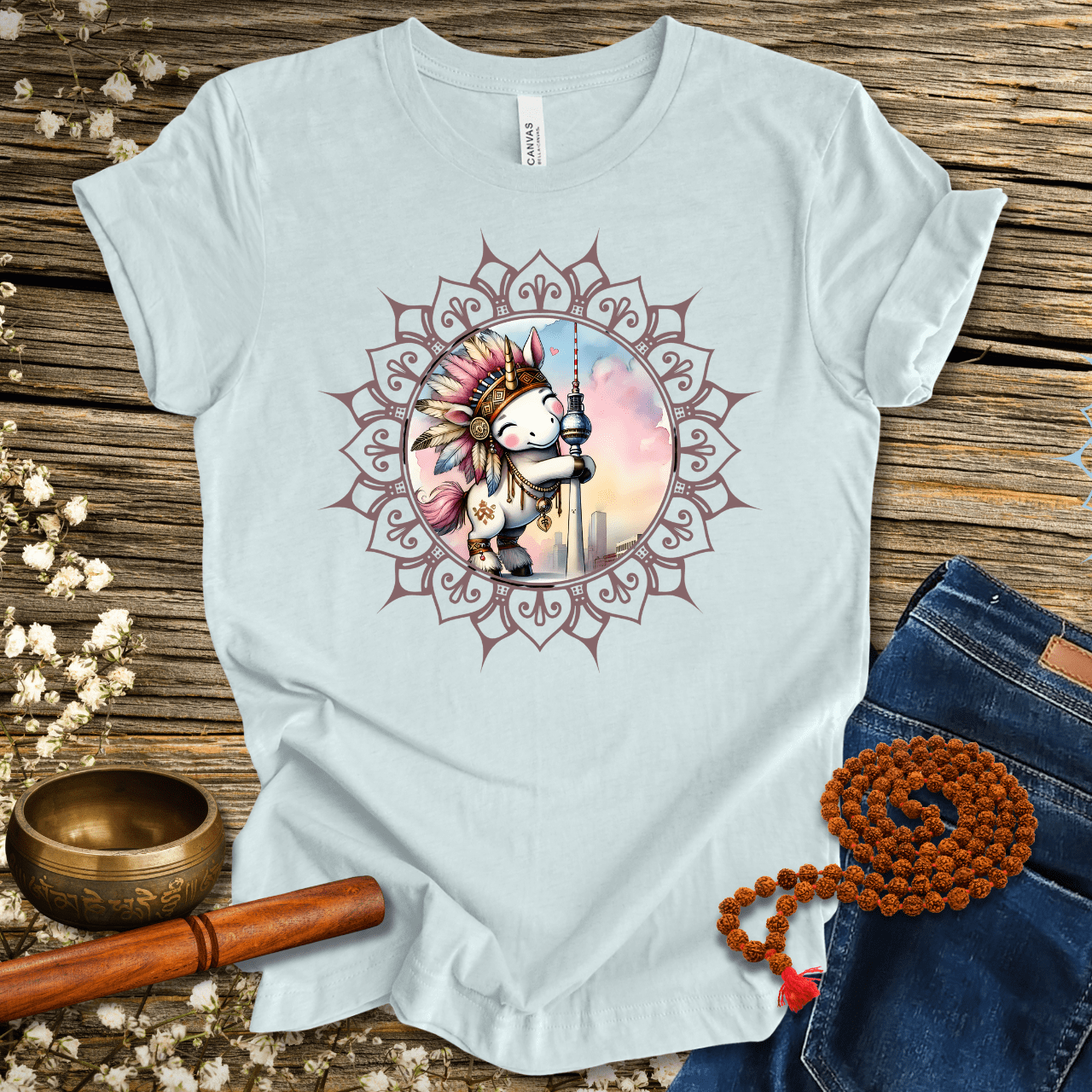 Berlinisiert - Schamanisches Einhorn - Unisex T-Shirt