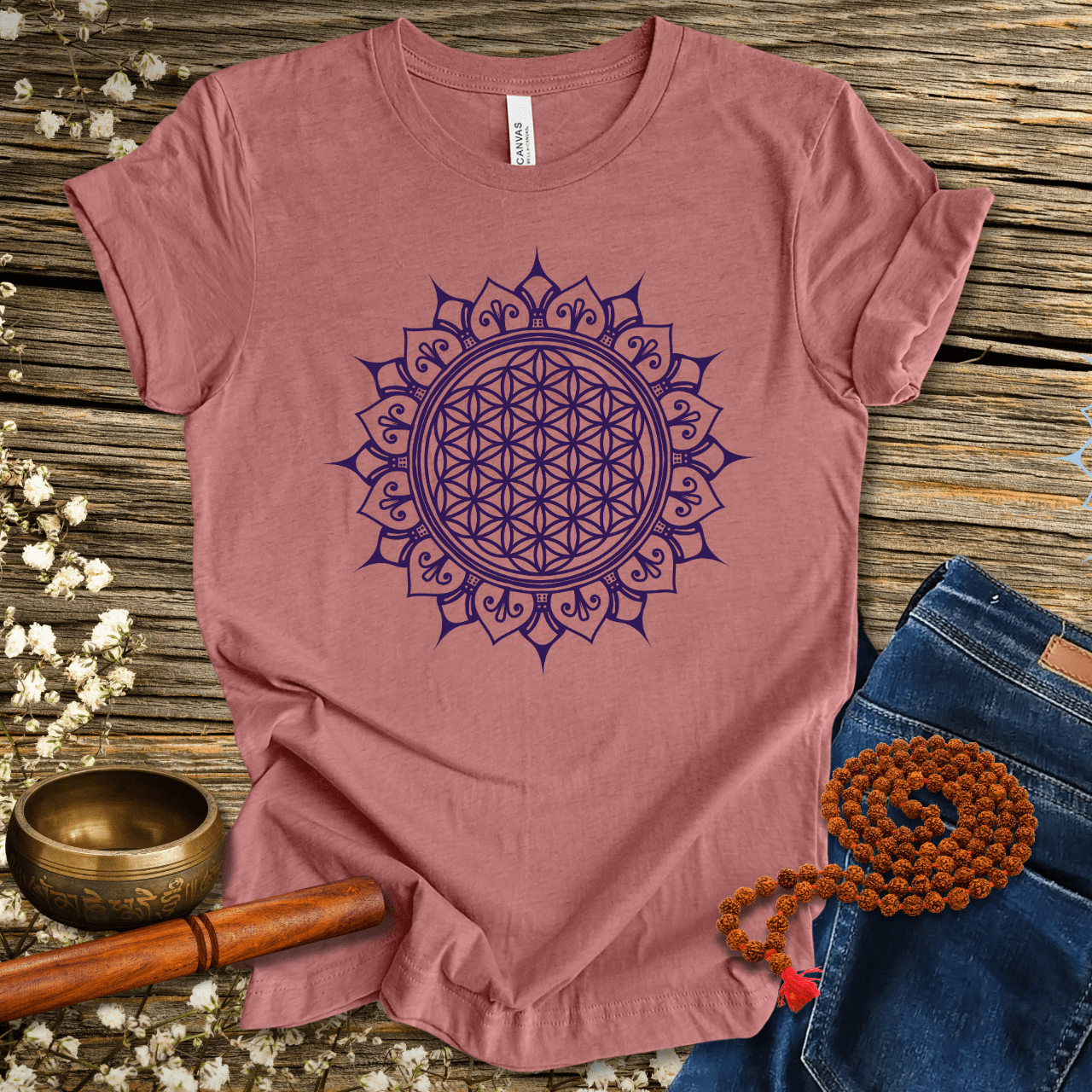 Flower of life Mandala - Unisex T-Shirt