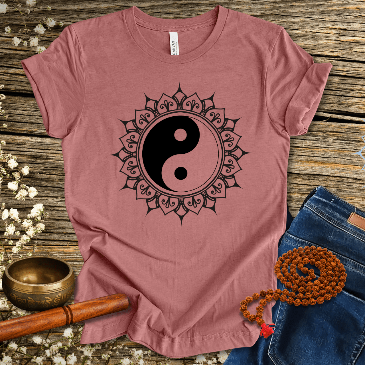 Yin Yang Mandala - Unisex T-Shirt