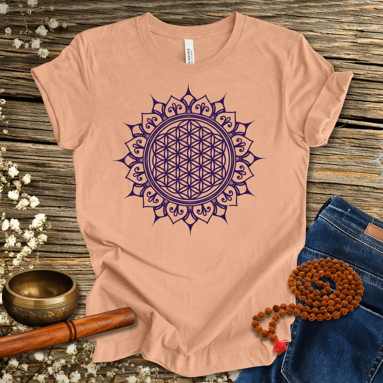 Flower of life Mandala - Unisex T-Shirt