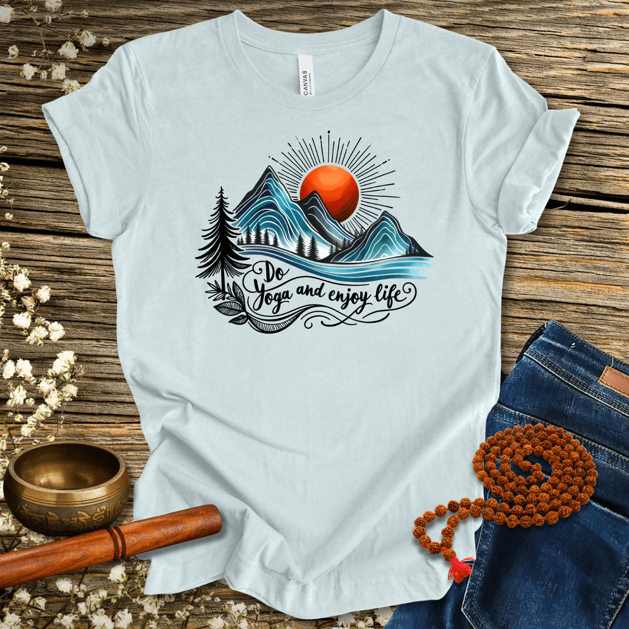 Do Yoga and enjoy Life - Unisex T-Shirt