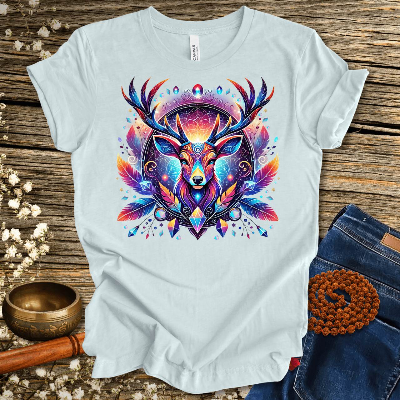 Mystic Deer Spirit Animal - Unisex T-Shirt