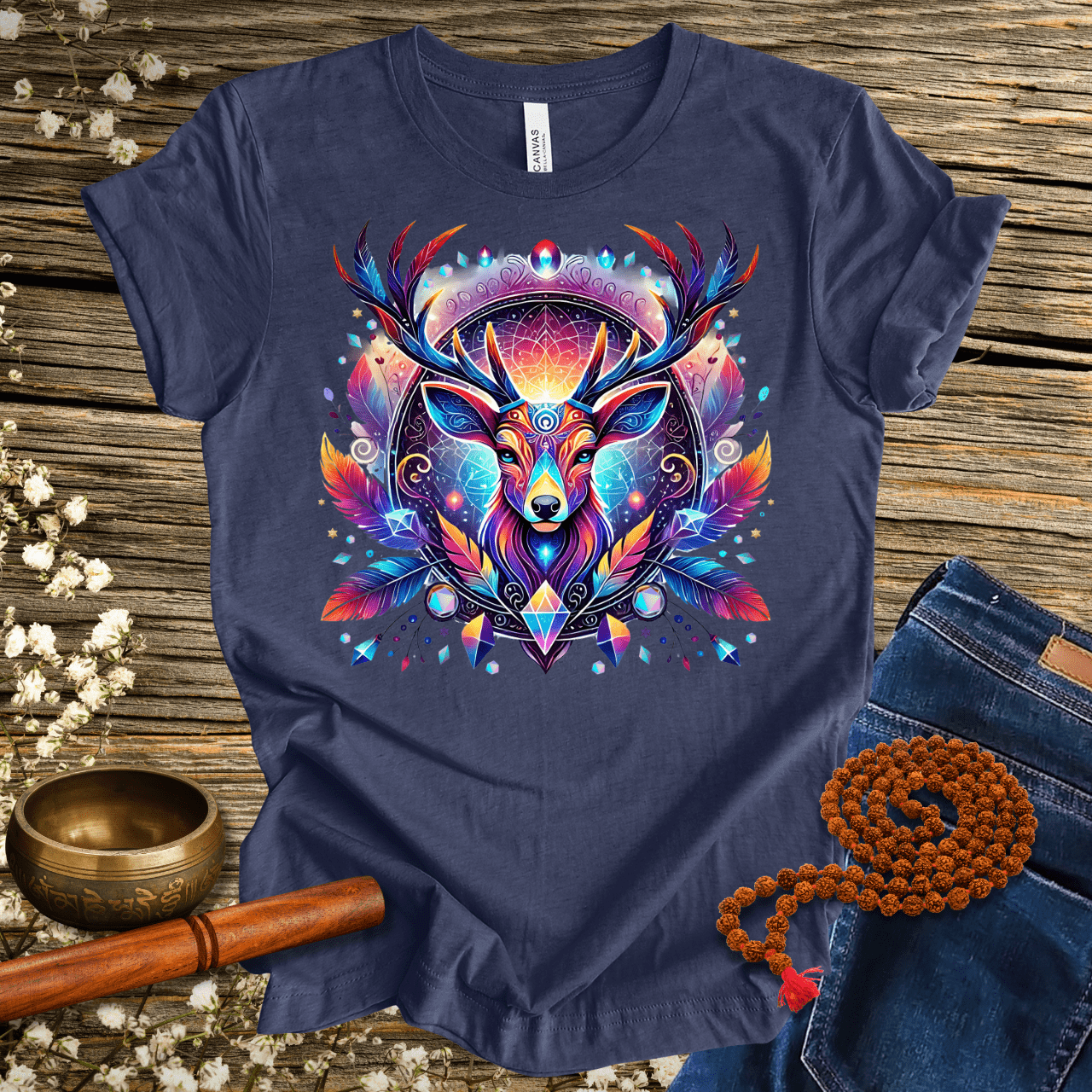 Mystic Deer Spirit Animal - Unisex T-Shirt