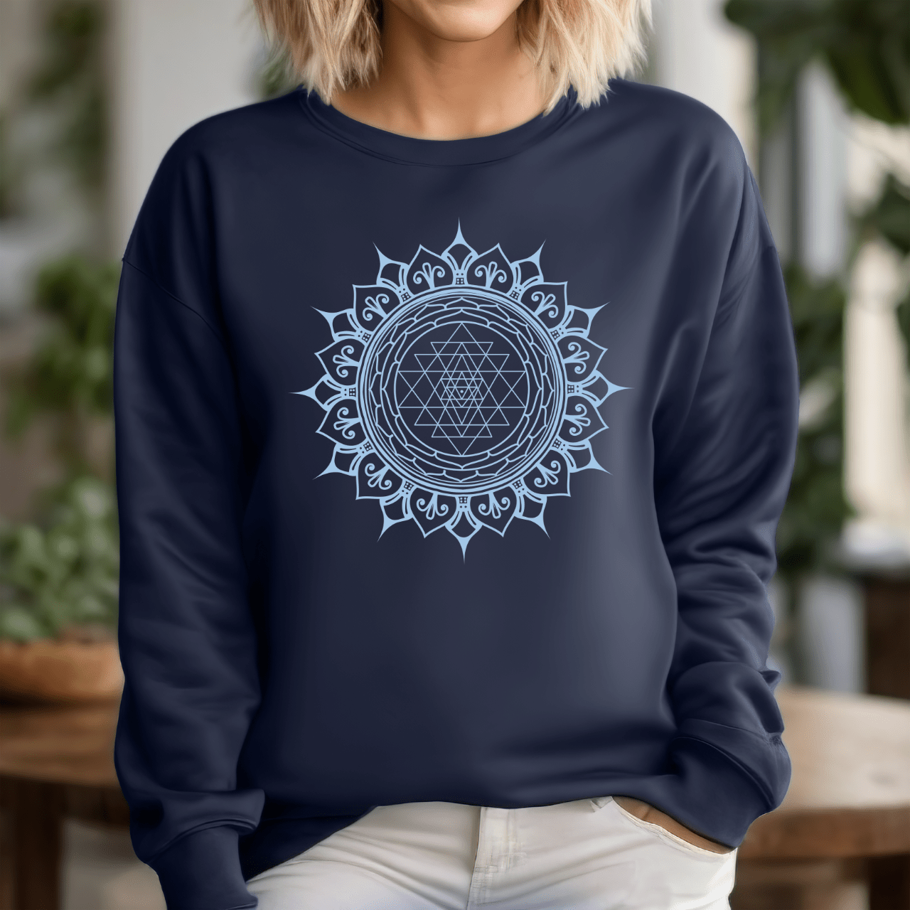 Sri Yantra Mandala - Unisex Sweatshirt