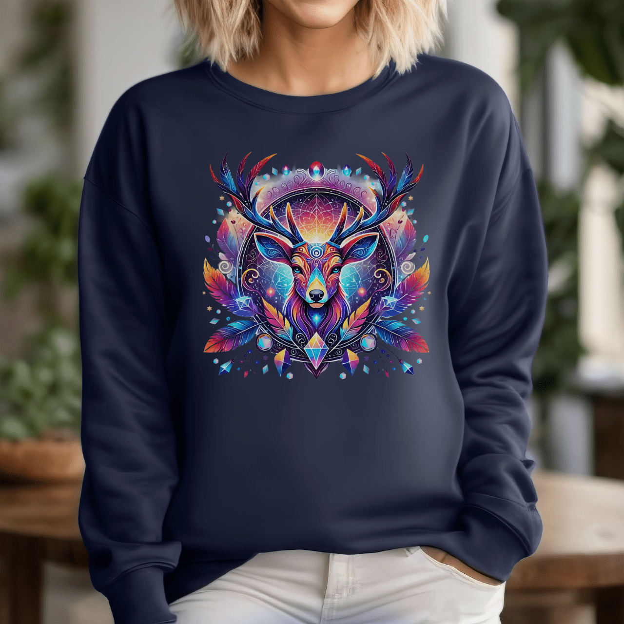 Mystic Deer - Unisex Sweatshirt
