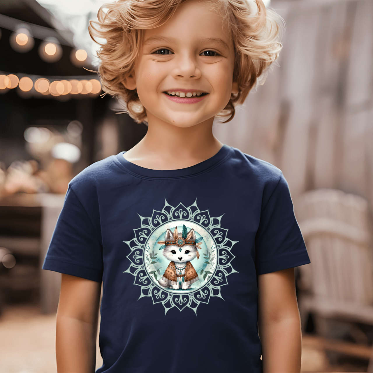 Little Wolf - Kids T-Shirt