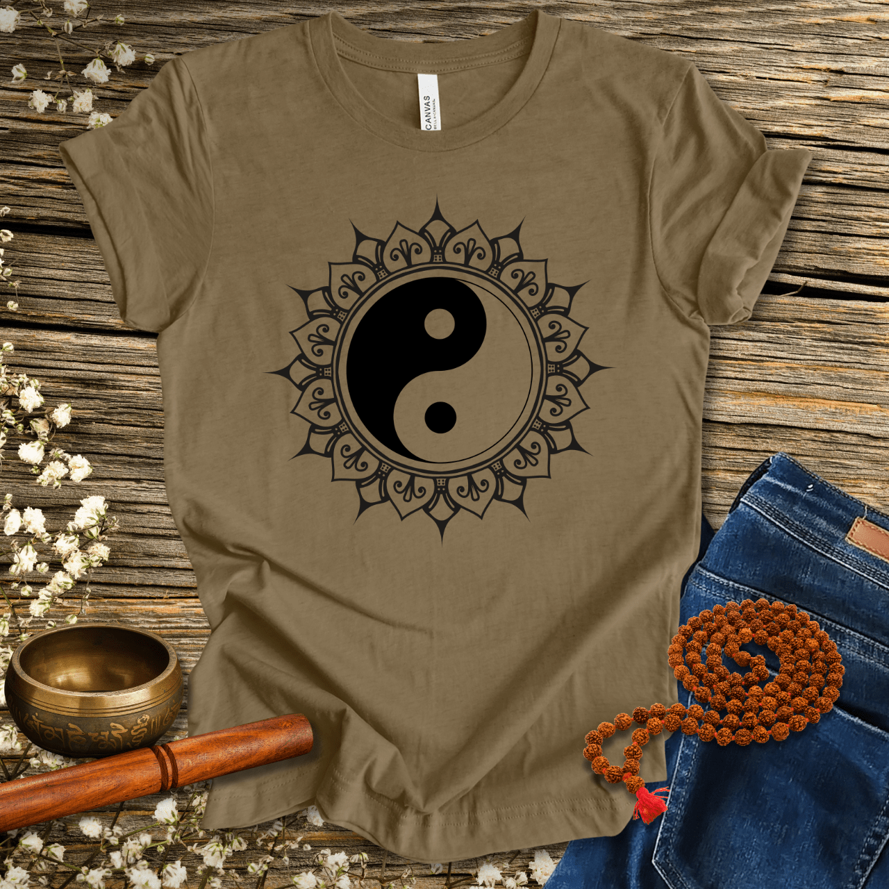 Yin Yang Mandala - Unisex T-Shirt