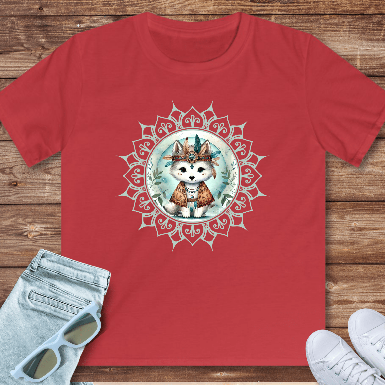 Little Wolf - Kids T-Shirt