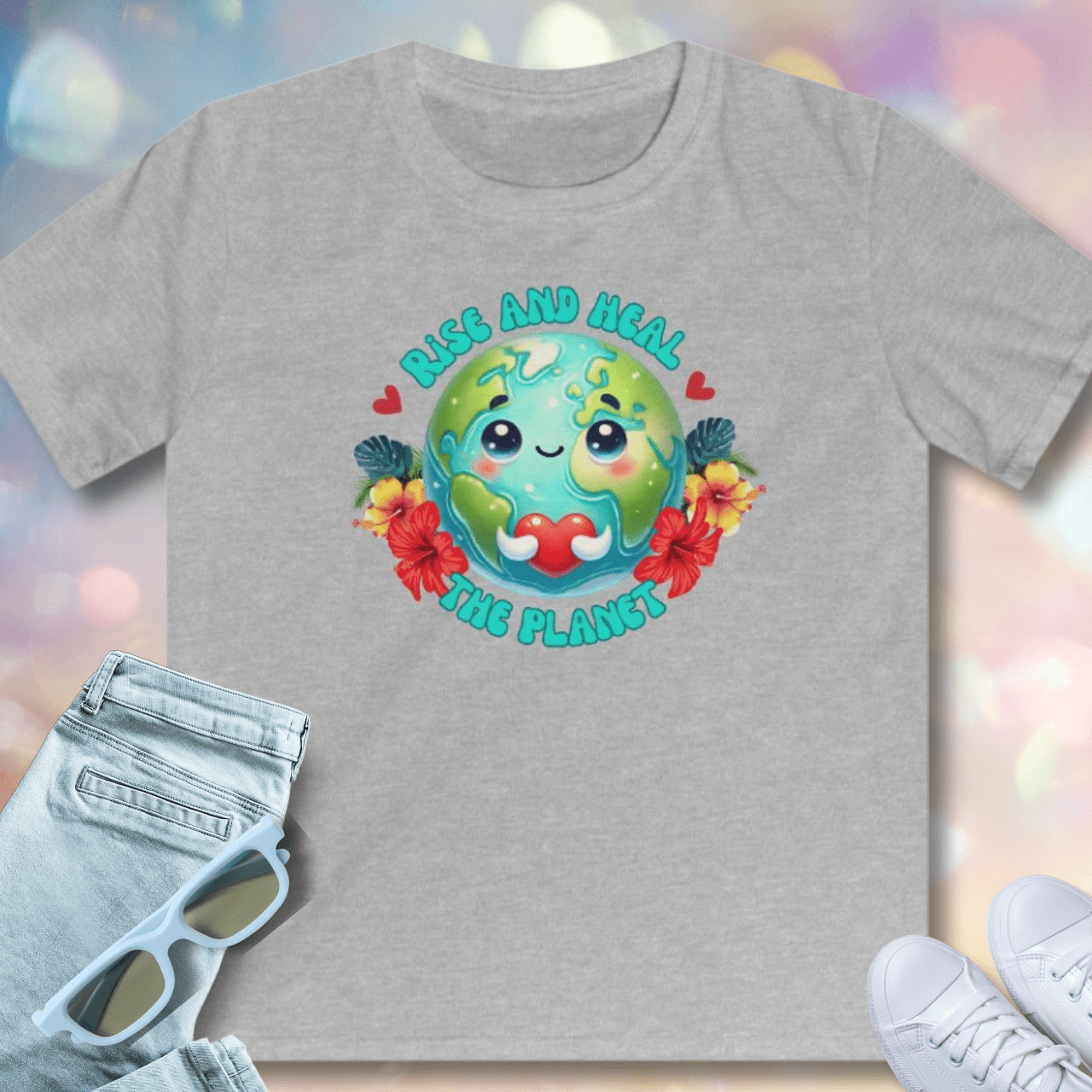 Rise and heal the planet - Kids T-Shirt