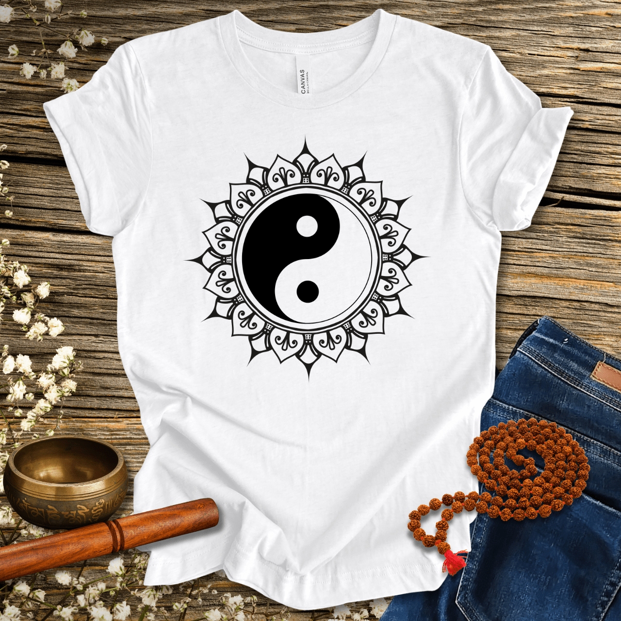 Yin Yang Mandala - Unisex T-Shirt