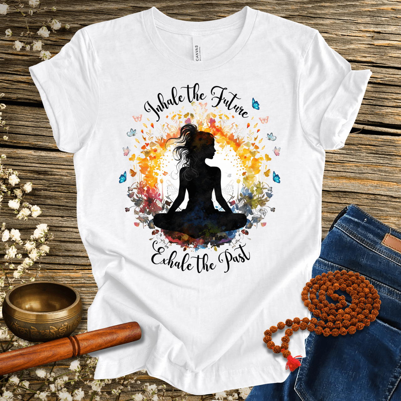 Exhale the past, Inhale the future - Unisex T-Shirt