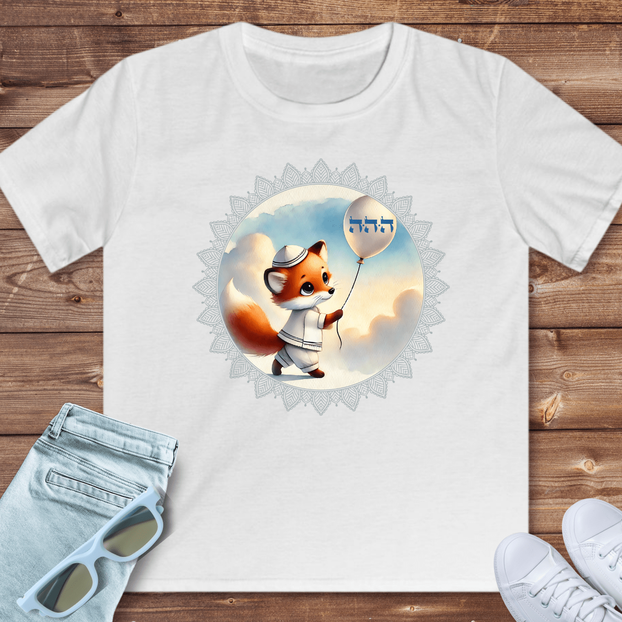 72 Names of God for Kids No. 41: Believe in yourself - HEY HEY HEY - Kids T-Shirt