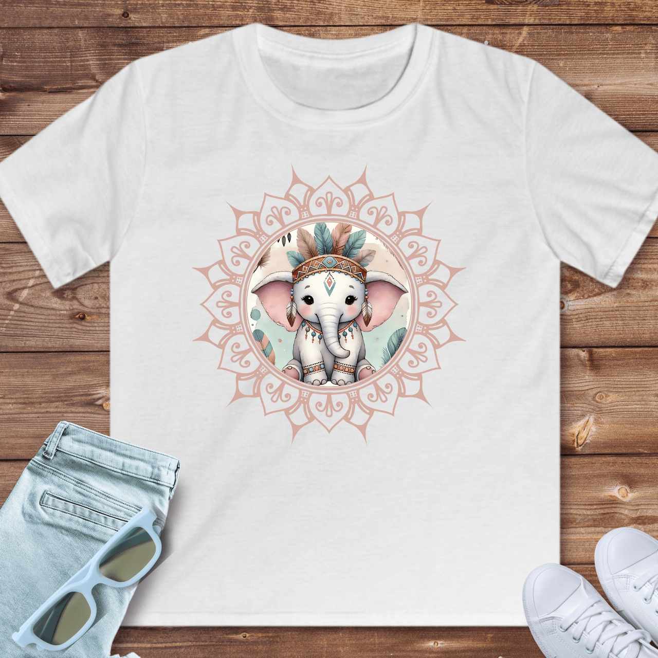 Cute elephant - Kids T-Shirt
