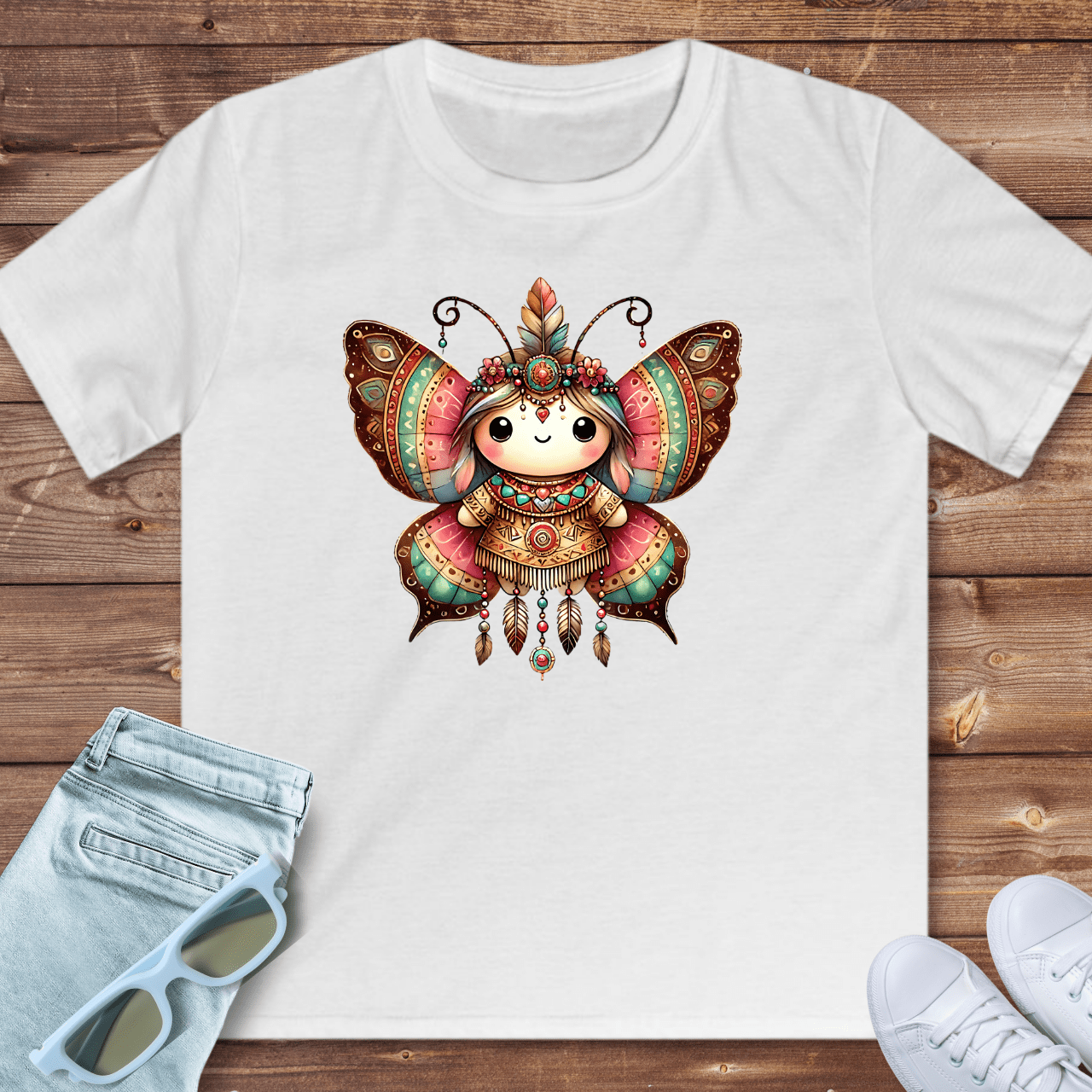 Cute Butterfly - Kids T-Shirt