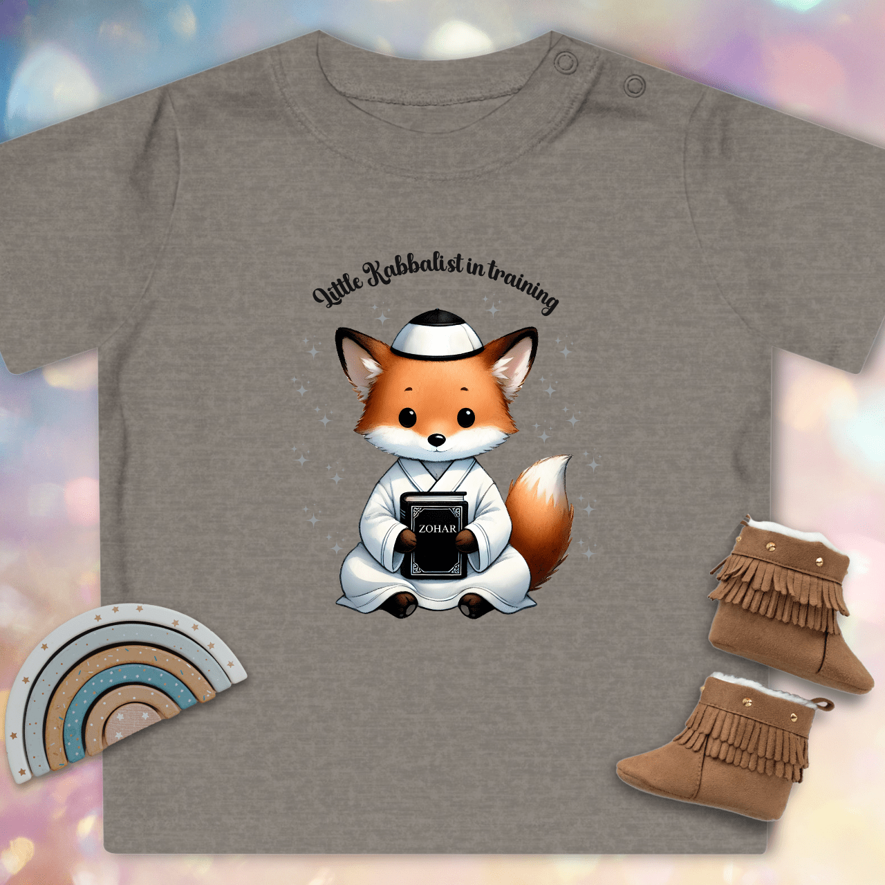 Little Kabbalist in Training - Organic Baby T-Shirt