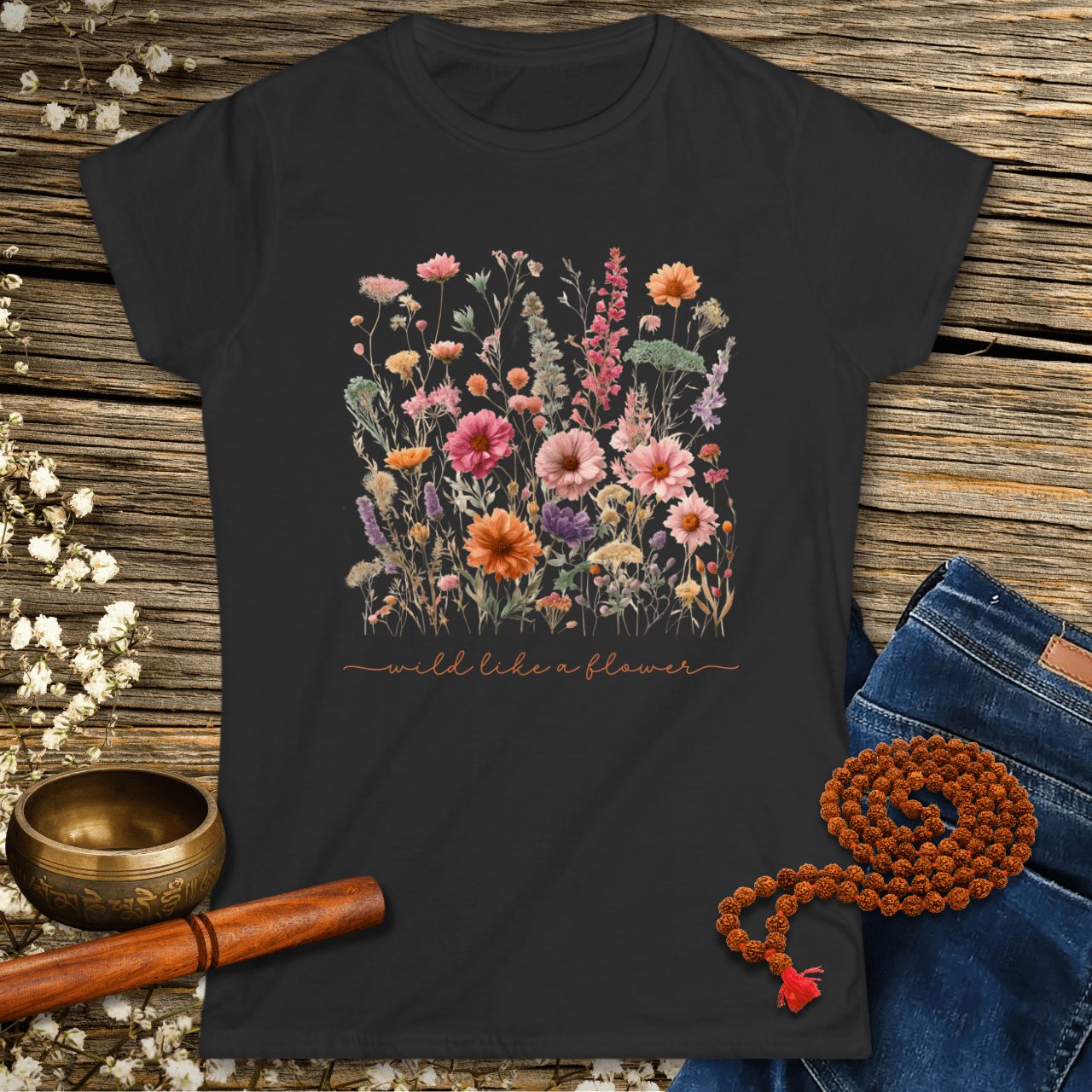 Wild Like a Flower - Women´s T-Shirt