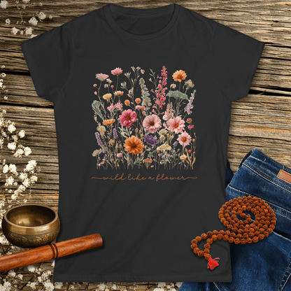 Wild Like a Flower - Women´s T-Shirt