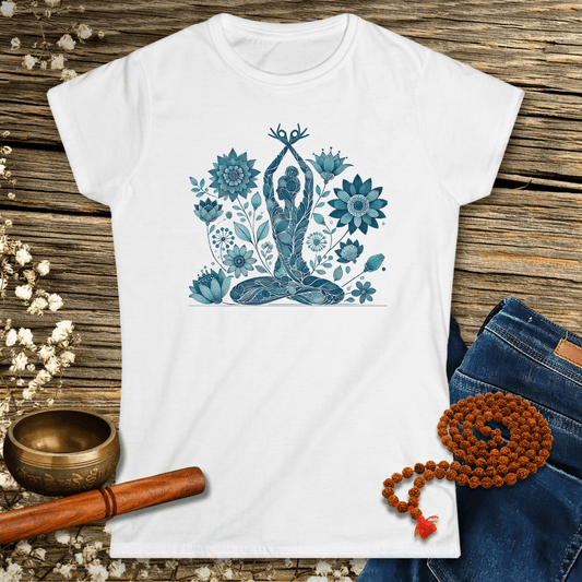 Blue Flowers - Women´s T-Shirt
