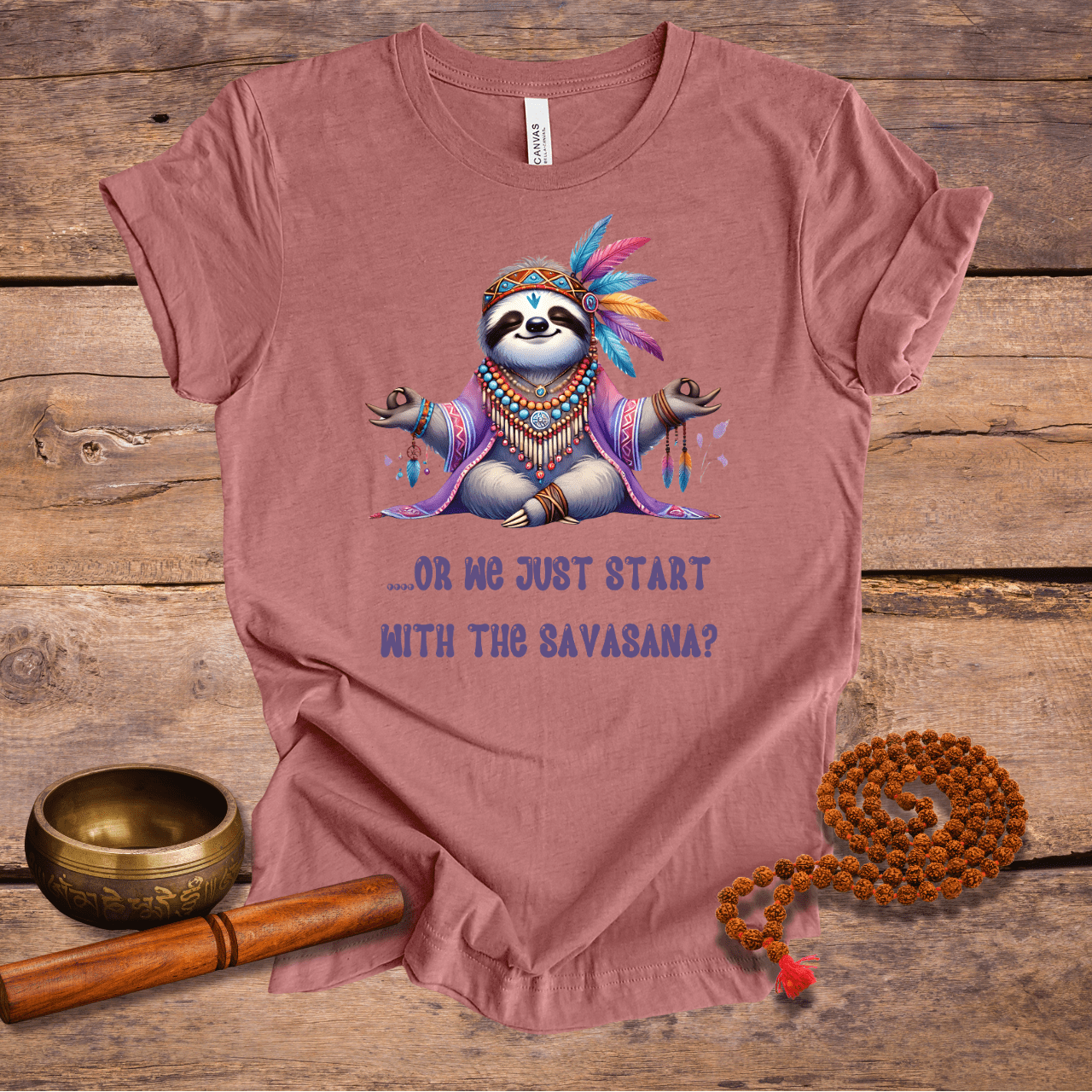 Savasana Sloth - Unisex T-Shirt