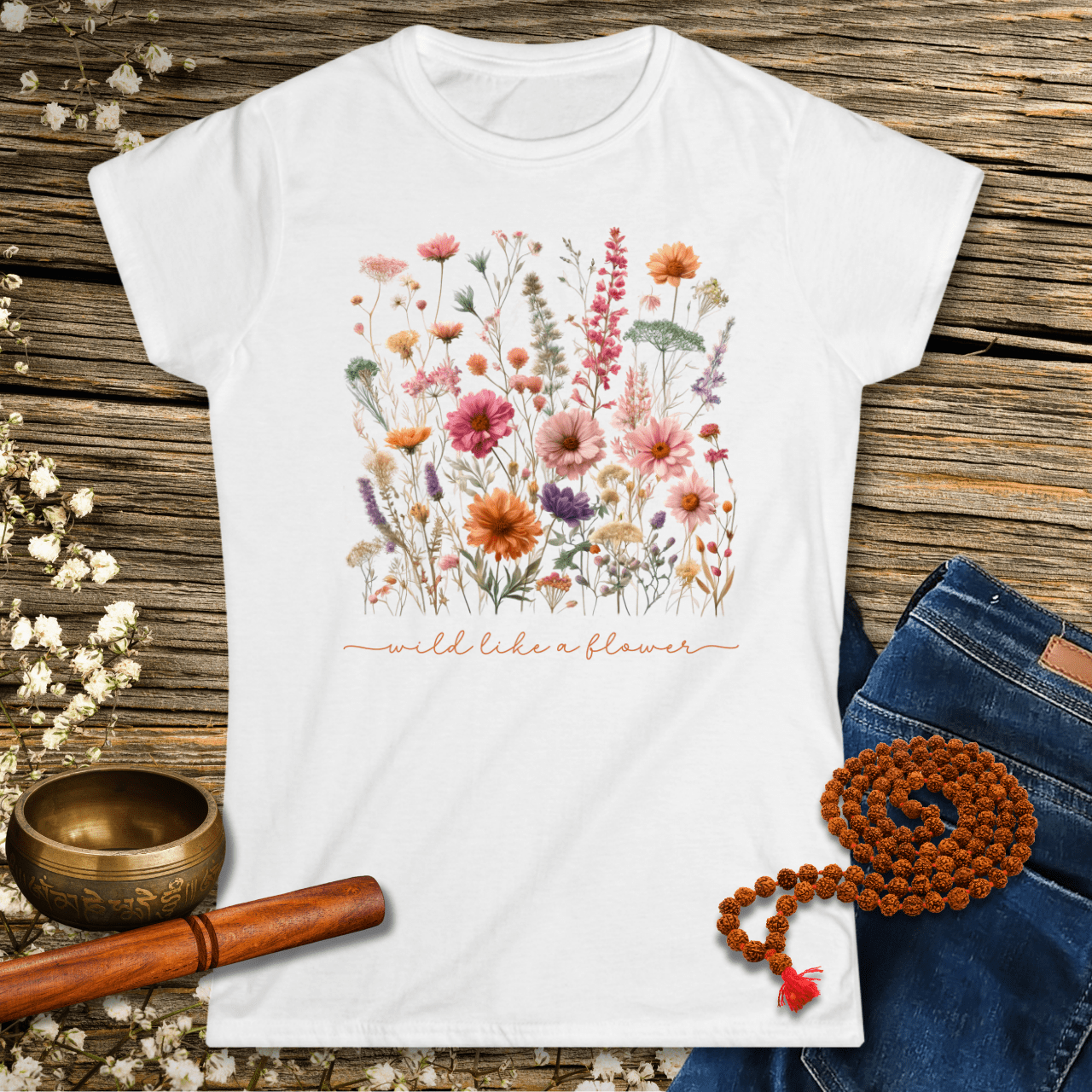 Wild Like a Flower - Women´s T-Shirt