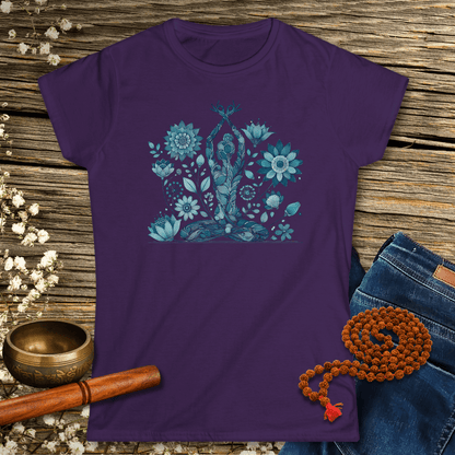 Blue Flowers - Women´s T-Shirt