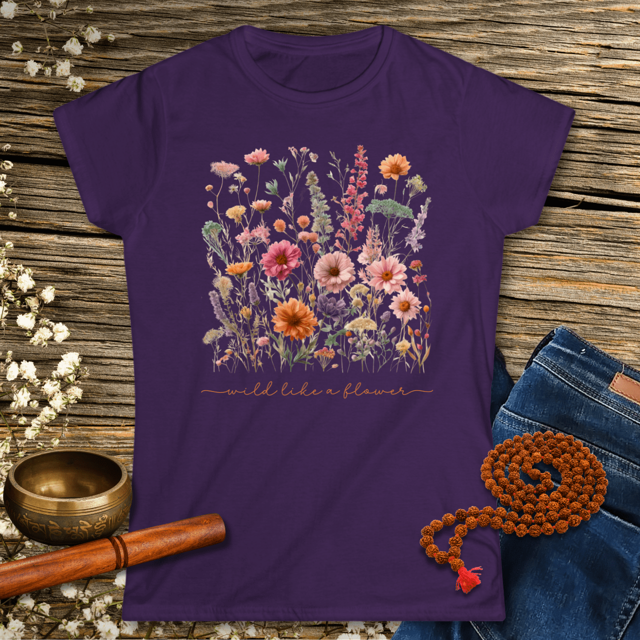 Wild Like a Flower - Women´s T-Shirt