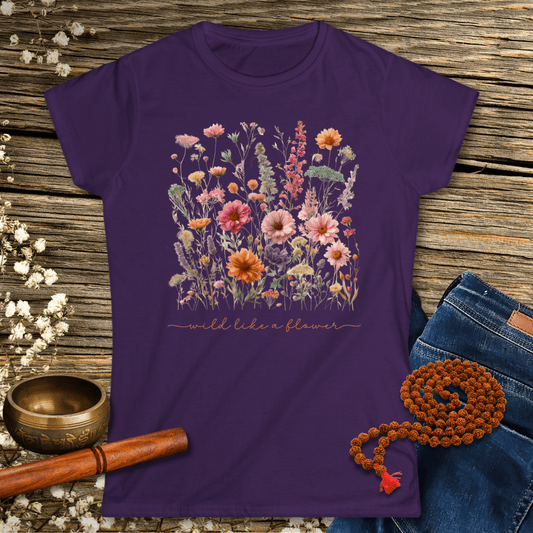 Wild Like a Flower - Women´s T-Shirt