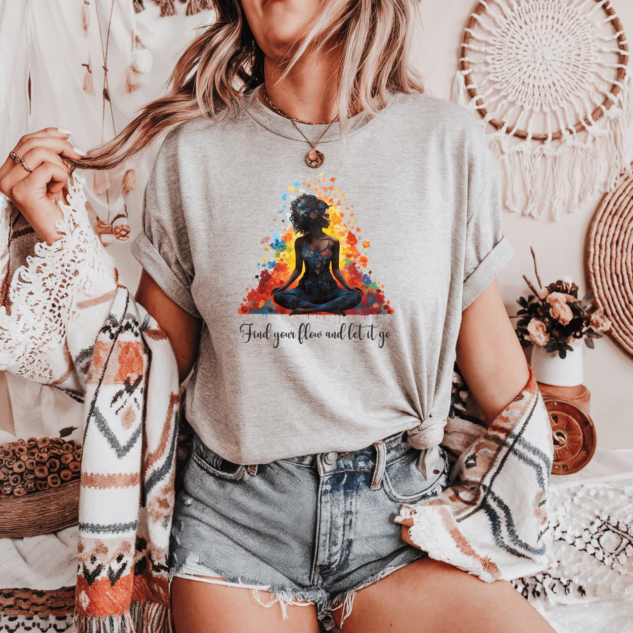 Finde deinen Flow - Unisex T-Shirt