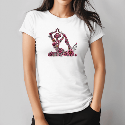 Yoga Blume - Frauen T-Shirt