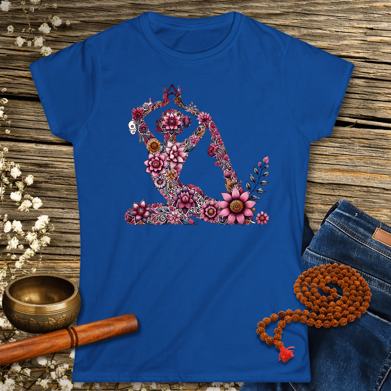 Yoga Blume - Frauen T-Shirt