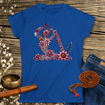 Yoga Blume - Frauen T-Shirt
