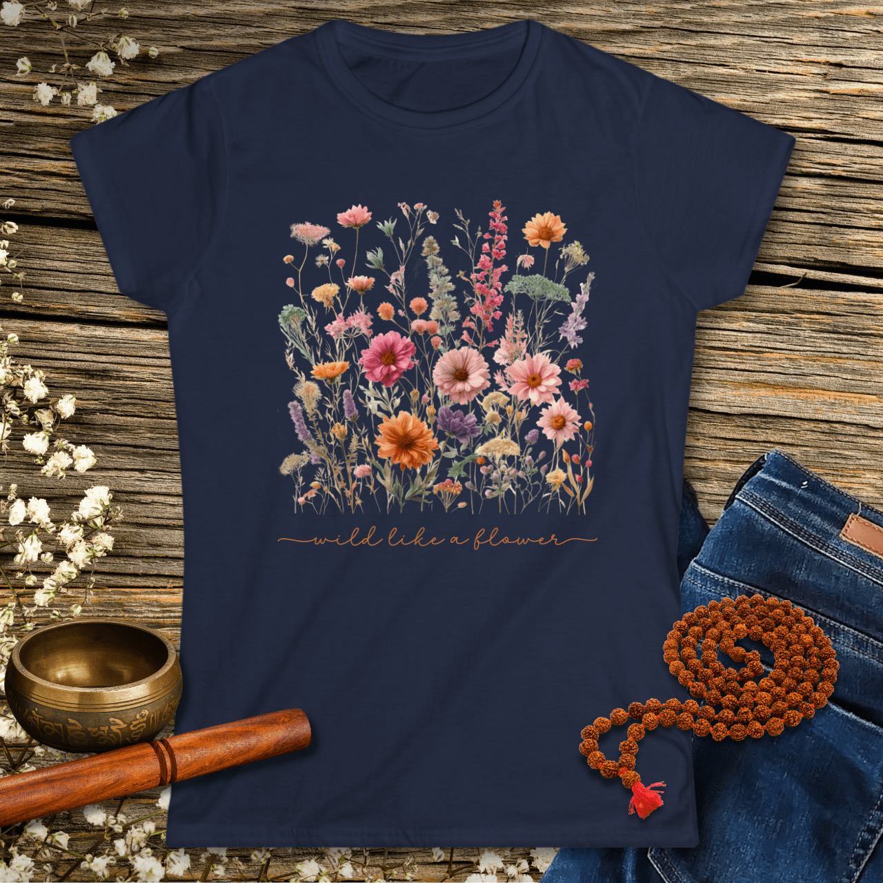 Wild Like a Flower - Women´s T-Shirt