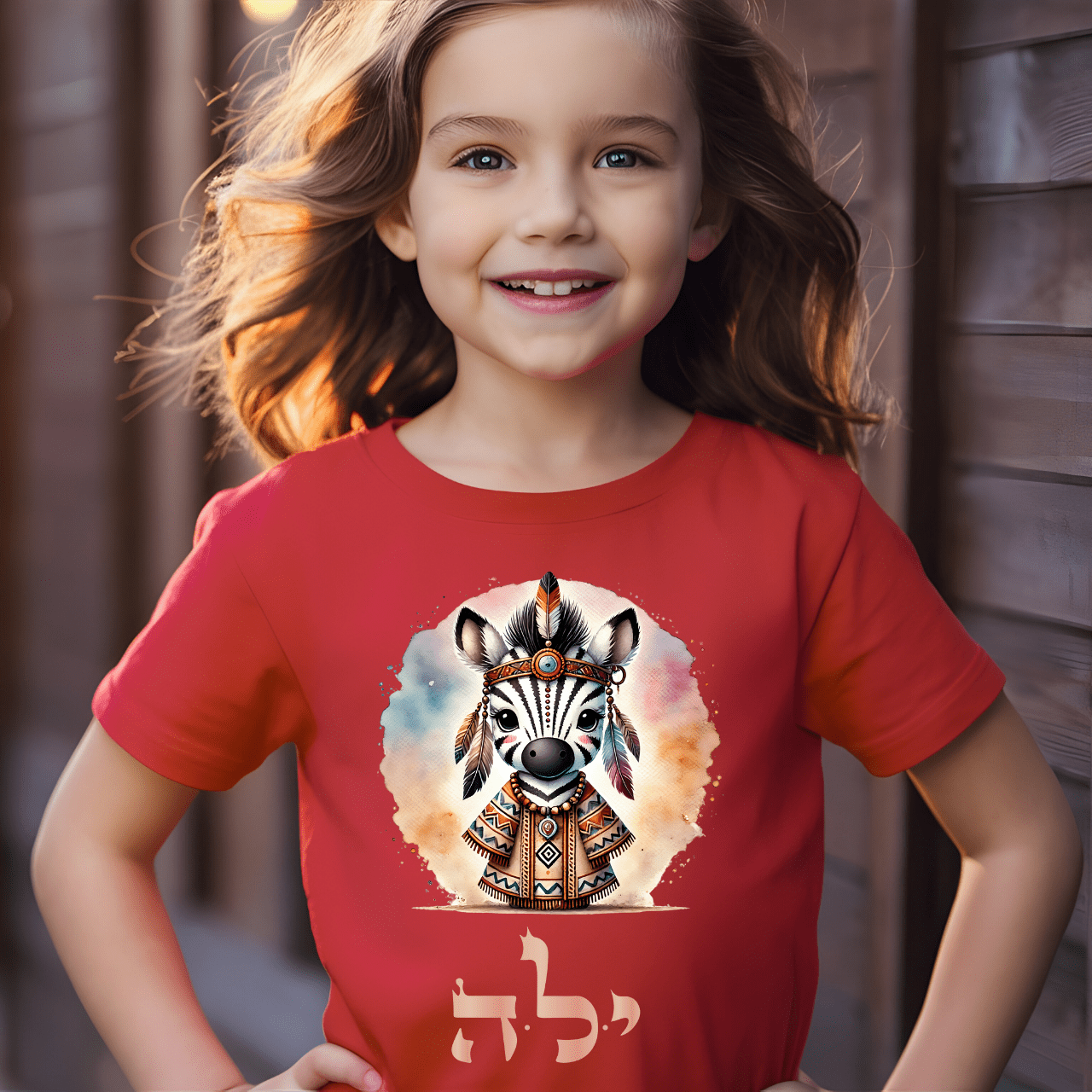 72 Names of God for Kids No. 44: Transforming judgement - YUD LAMED HEY - Kids T-Shirt