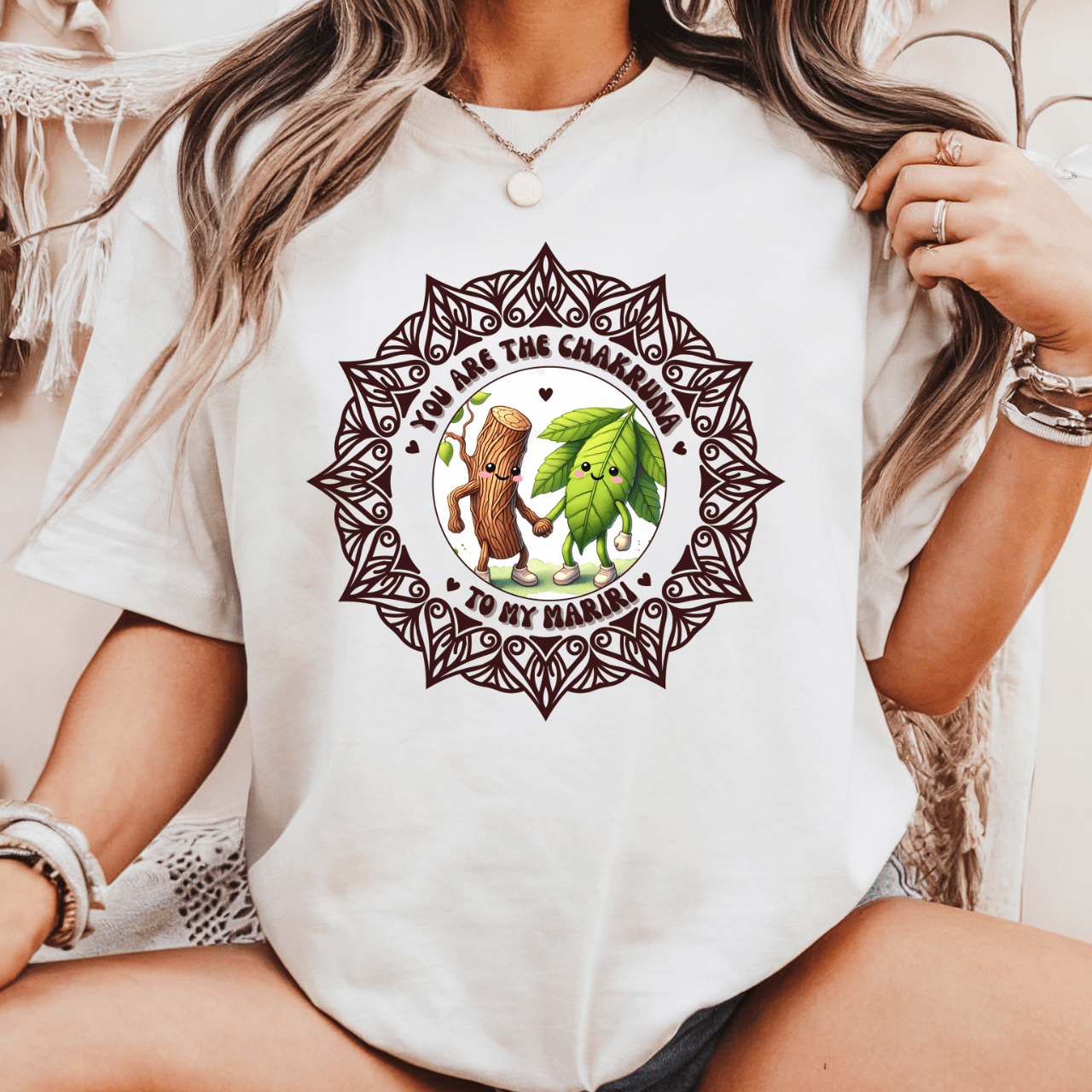 Mariri loves Chakruna Unisex T-Shirt - Valentine´s Day
