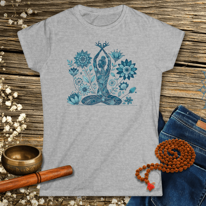 Blue Flowers - Women´s T-Shirt